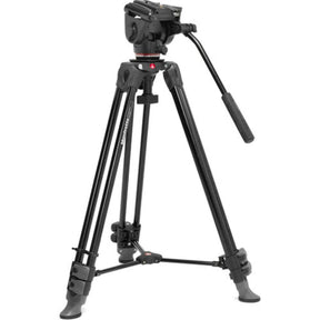 Manfrotto 500X twin leg aluminium video system