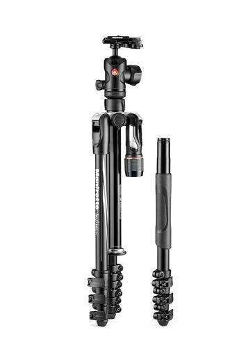 Manfrotto Befree 2N1 - Lever Lock Tripod - Black with integrated Monopod - additional product view