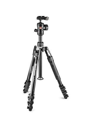Manfrotto Befree 2N1 lever lock tripod in black with integrated monopod.
