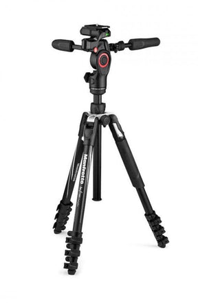 Manfrotto Befree 3-Way Live Advanced lever lock tripod with plate and bag