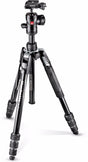 Manfrotto Befree Advanced Travel Twist Lock Tripod, Black, with 494 Ball Head and Bag