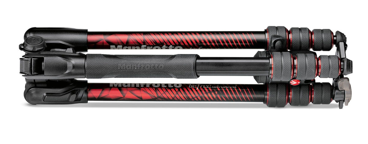 Manfrotto Befree Advanced Travel - Twist Lock RED Tripod includes 494 Ball Head & Bag - additional product view