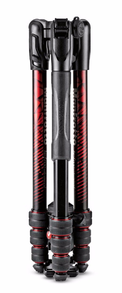 Manfrotto Befree Advanced Travel - Twist Lock RED Tripod includes 494 Ball Head & Bag - additional product view