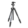 Manfrotto Element MII Alu black 4-section ball head tripod