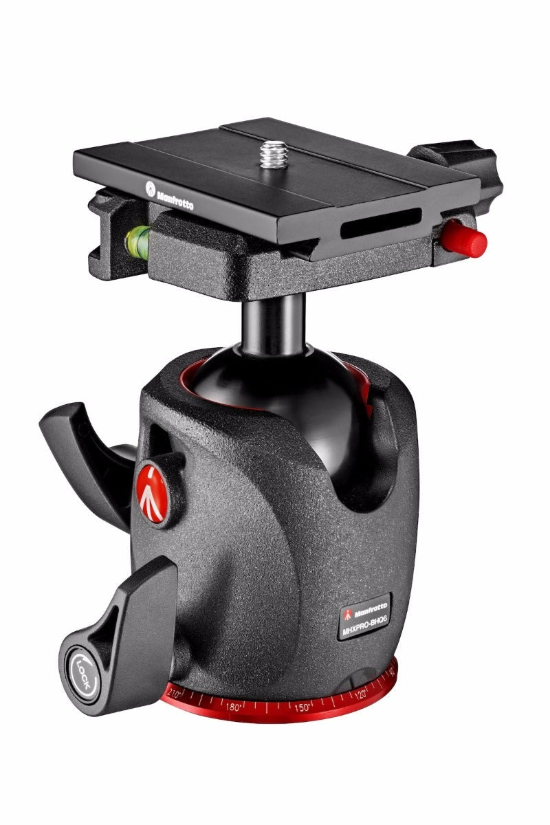 Manfrotto Head Ball XPro Arca Plate Q6, 15kg payload