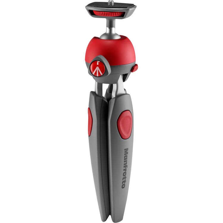 Manfrotto Mini Pixi EVO Red 2 Section - Tripod with Ball Head - additional product view