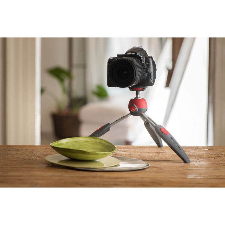 Manfrotto Mini Pixi EVO Red 2 Section - Tripod with Ball Head - additional product view
