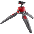 Manfrotto Mini Pixi EVO Red 2 section tripod with ball head