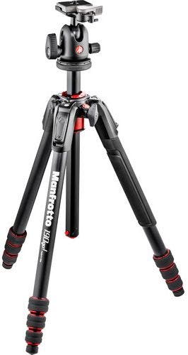 Manfrotto MK055XPRO3-BHQ2, 3 Section Tripod Kit with Ball Head