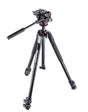Manfrotto MK190X3-2W 3 section tripod kit with fluid head.