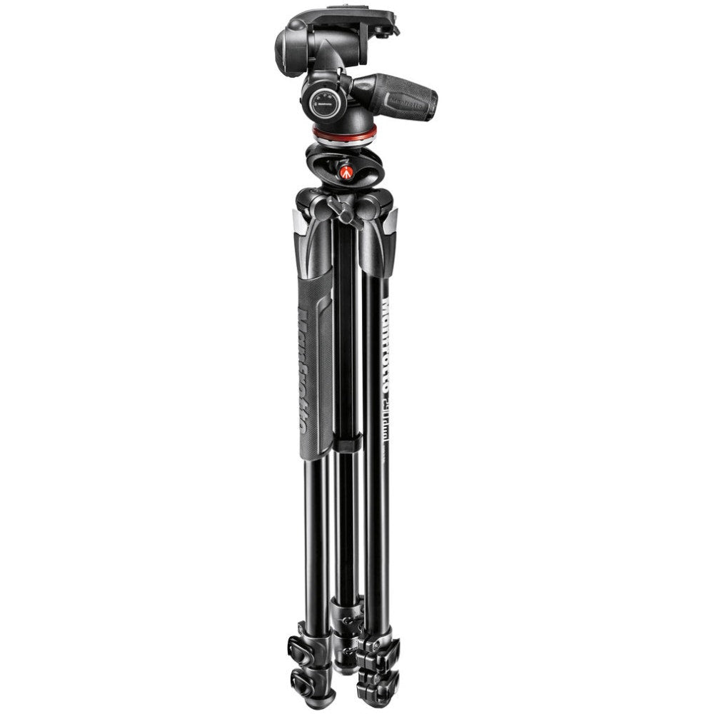 Manfrotto MK290DUA3-3W 3 Section - Tripod Kit w/3 Way Head BONUS Mini Tripod - additional product view