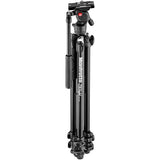 Manfrotto MK290LTA3-V 3 Section - Tripod Kit w/Fluid Video Head BONUS Mini Tripod - additional product view