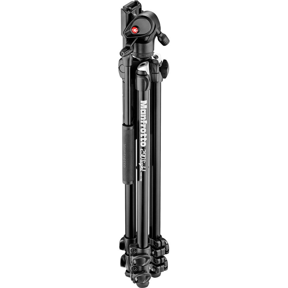 Manfrotto MK290LTA3-V 3 Section - Tripod Kit w/Fluid Video Head BONUS Mini Tripod - additional product view