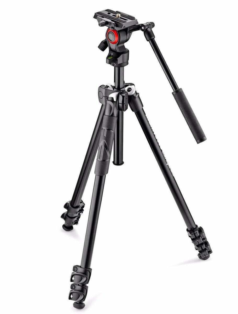 Manfrotto MK290LTA3-V 3 section tripod kit with fluid video head
