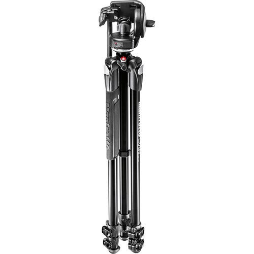 Manfrotto MK290XTA3-2W 3 Section - Tripod Kit with Fluid Video Head & Bag - additional product view