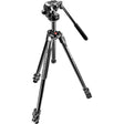 Manfrotto MK290XTA3-2W 3 section tripod kit with fluid video head and bag