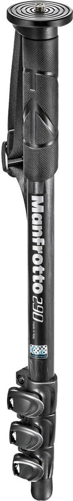 Manfrotto MM290C4, 4 Section Carbon Monopod