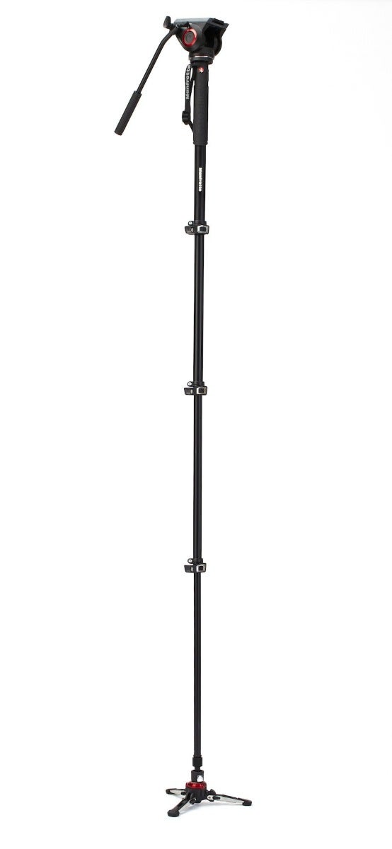 Manfrotto MVMXPRO500 4 Section - XPro Video Monopod - Fluid Head & Fluidtech Base - additional product view