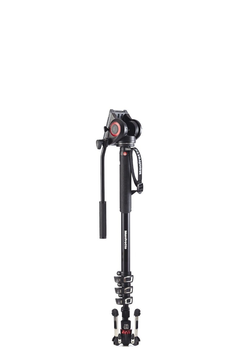 Manfrotto MVMXPRO500 4 Section - XPro Video Monopod - Fluid Head & Fluidtech Base - additional product view