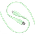 MICRODIA Fruitywire Liquid Silicon PD60W 2.6m USB-C to Lightning cable in Mint