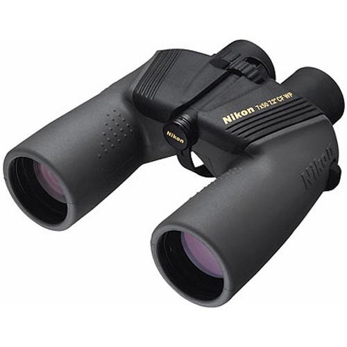 Nikon 7x50 CF WP Black Binoculars with float strap