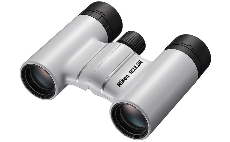 White Nikon Aculon T02 8x21 binocular