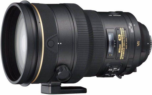 Nikon AF-S 200mm f/2G IF ED VR II Telephoto lens