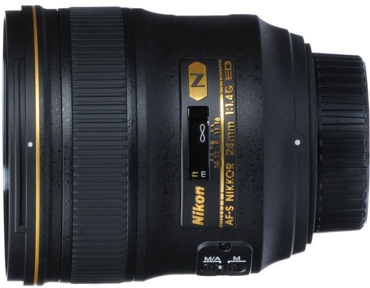 Nikon AF-S 24mm f/1.4G ED Wide Angle Lens - additional product view