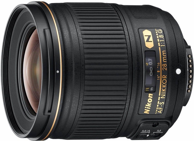 Nikon AF-S 28mm f/1.8G Wide Angle lens