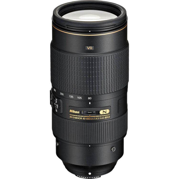 Nikon AF-S 80-400mm f/4.5-5.6G ED VR Telephoto Lens w/ Lens Hood - additional product view