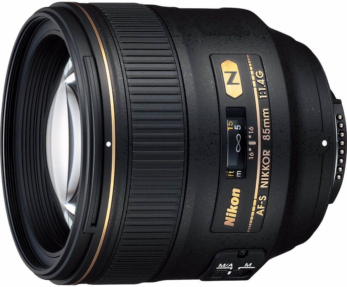 Nikon AF-S 85mm f/1.4G Telephoto lens