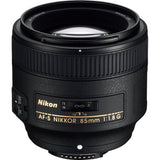 Nikon AF-S 85mm f/1.8G Telephoto Lens - additional product view