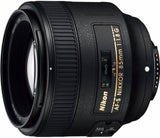 Nikon AF-S 85mm f/1.8G Telephoto lens