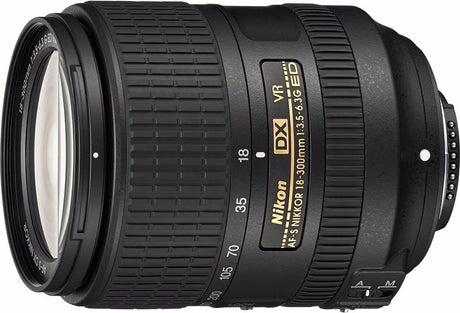 Nikon AF-S DX 18-300mm f3.5-6.3G ED VR lens