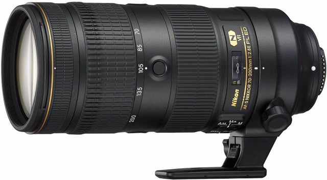 Nikon AF-S Nikkor 70-200mm f/2.8E FL ED VR telephoto lens