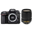 Nikon D7500 DSLR camera body with 18-140mm f/3.5-5.6G ED VR lens.