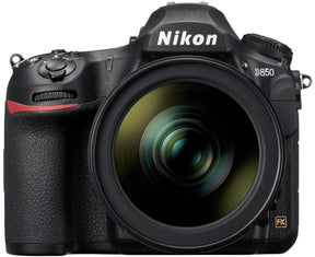 Nikon D850 digital SLR camera with AF-S 24-120mm VR lens