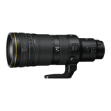 Nikon Nikkor Z 120-300mm f/2.8 TC VR S telephoto zoom lens, black, with tripod foot