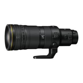 Nikon Nikkor Z 120-300mm f/2.8 TC VR S telephoto zoom lens, black, with tripod foot