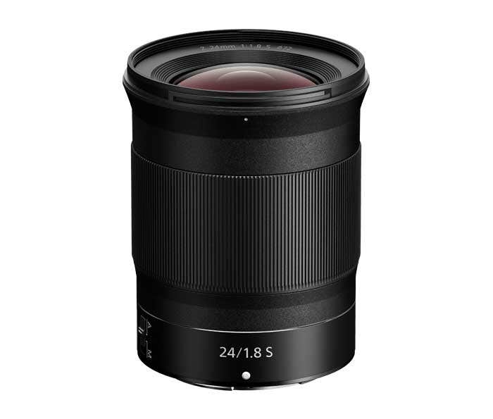 Nikon Nikkor Z 24mm f/1.8 S lens, Nikon Z mount