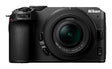 Nikon Z 30 camera with Nikkor 16-50mm VR lens.