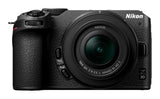 Nikon Z 30 camera with Nikkor 16-50mm VR lens.