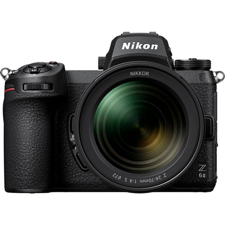 Nikon Z 6II full frame mirrorless camera with Nikkor Z 24-70mm f/4 S lens