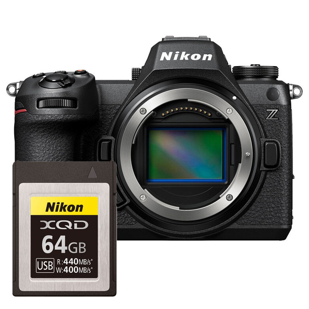 Nikon Z 6III full frame mirrorless camera body, bonus 64GB XQD memory card