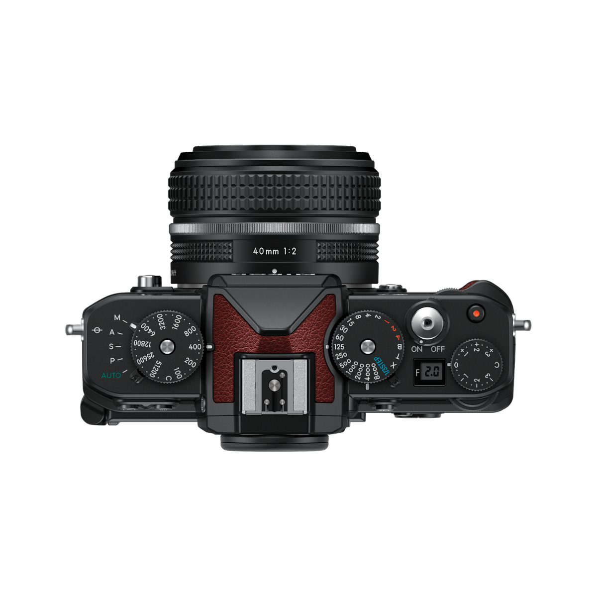 Nikon Z f Body Bordeaux Red w/Nikkor Z 40mm f/2 (SE) Lens Full Frame Mirrorless Camera - additional product view