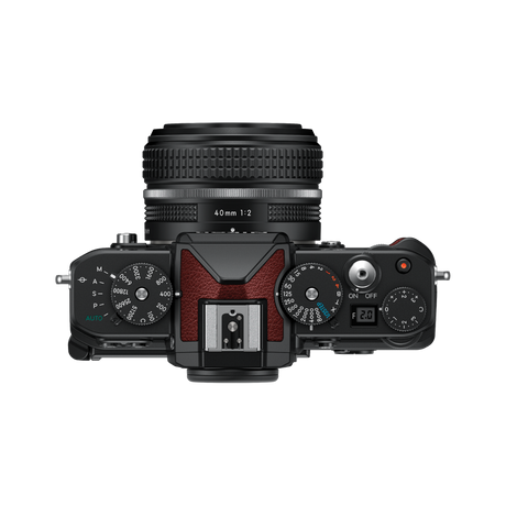Nikon Z f Body Bordeaux Red w/Nikkor Z 40mm f/2 (SE) Lens Full Frame Mirrorless Camera - additional product view