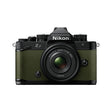 Nikon Z f Body Moss Green with Nikkor Z 40mm f/2 SE lens