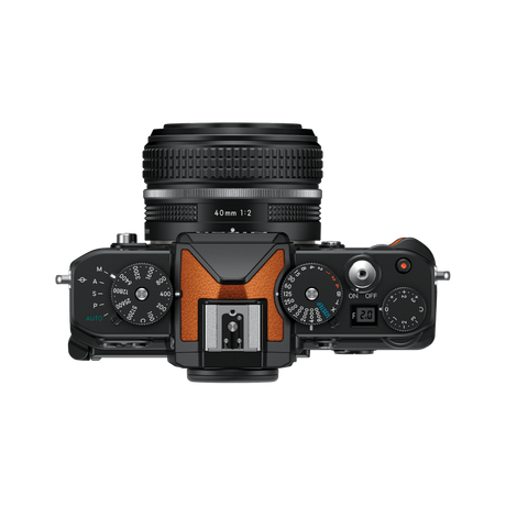 Nikon Z f Body Sunset Orange w/Nikkor Z 40mm f/2 (SE) Lens Full Frame Mirrorless Camera - additional product view
