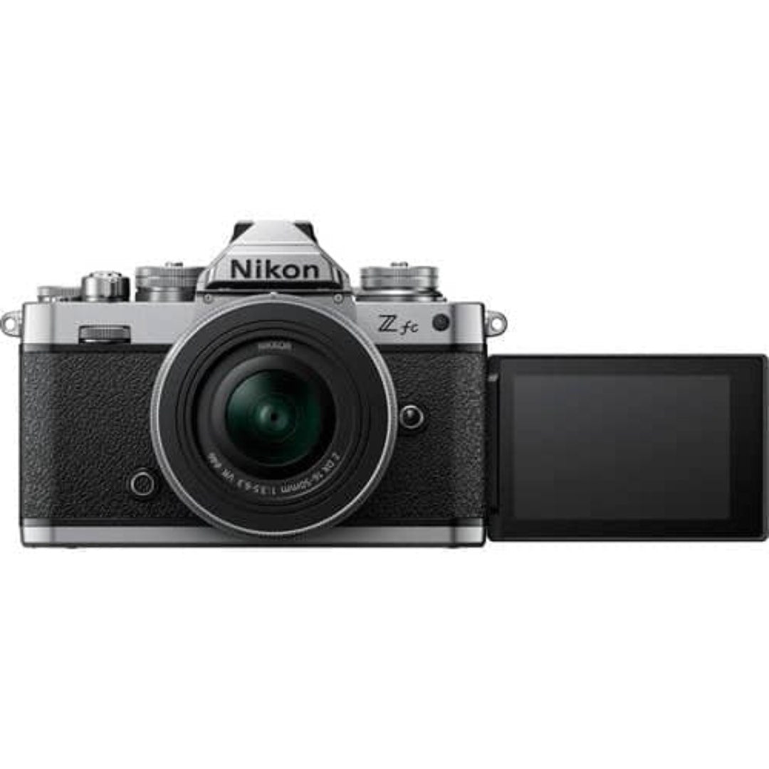 Nikon Z fc Black w/Nikkor Z 16 -50mm VR & Z 50-250mm VR Lens BONUS 64GB SD Card,Bag&Tripod - additional product view