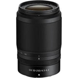 Nikon Z fc Black w/Nikkor Z 16 -50mm VR & Z 50-250mm VR Lens BONUS 64GB SD Card,Bag&Tripod - additional product view